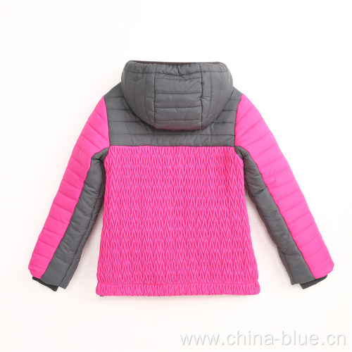 Girl's fashion padding winter jacket